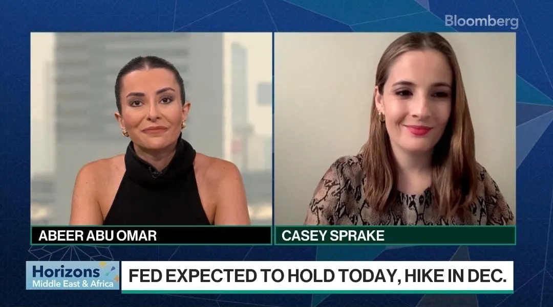 Casey Sprake in Bloomberg TV